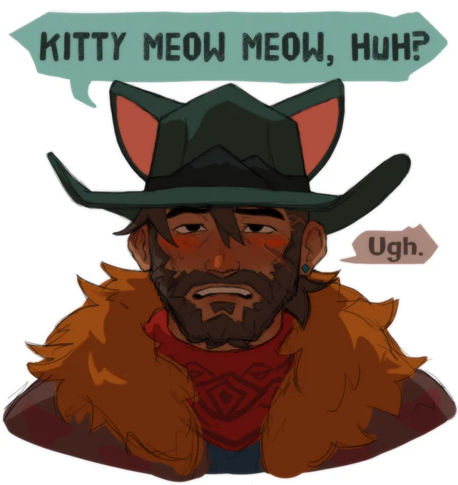 When you're a cowboy witch and your magical talking hat won't stop razzin' you 