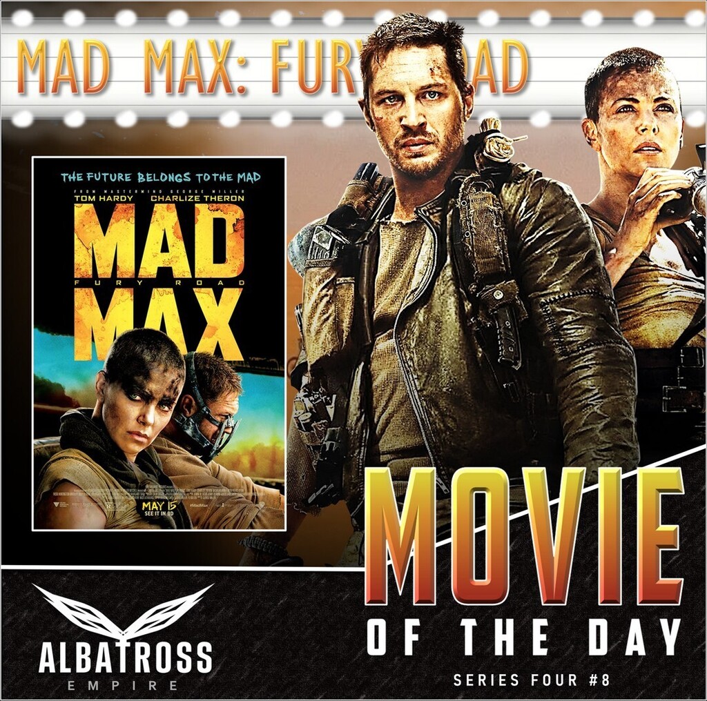 AlbatrossEmpire's tweet photo. Mad Max: Fury Road - Movie of the Day
-
#movies #films #moviereviews #4thofjuly #america #usa #rap #nerd #like4likes #likeforlikes #likesforlikes #webdesign #graphicdesign #art #artist #musician #moviefans #sports #madmax #dystopia #apoca… https://t.co/H6snNQWT11 https://t.co/UThrrel3i5