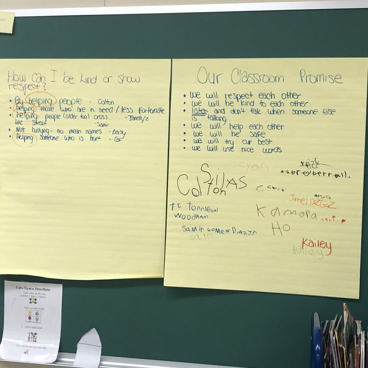 Loving the promises Ms.Artis’ students made to each other! <a href="/bcps_par/">BCPS PAR</a> <a href="/TowsonELED/">Elementary Education</a> <a href="/LoganElementary/">Logan_ES_BCPS</a>