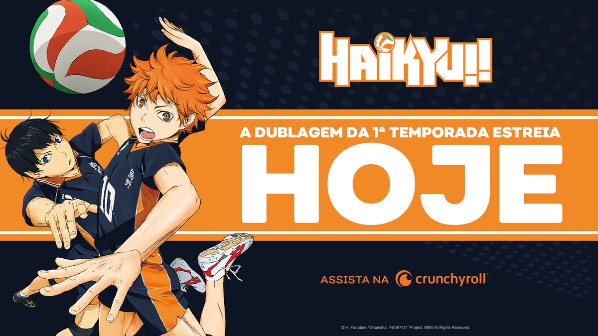Conheça o elenco brasileiro da dublagem de HAIKYU!! - Crunchyroll