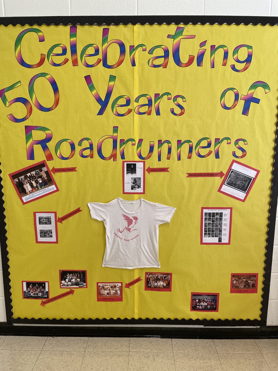 At <a href="/EphesusElem/">Ephesus Elementary</a>, Principal Stacie Boyer <a href="/LeadingEES/">Mrs. Boyer</a> and team are celebrating 50 years of Roadrunners!