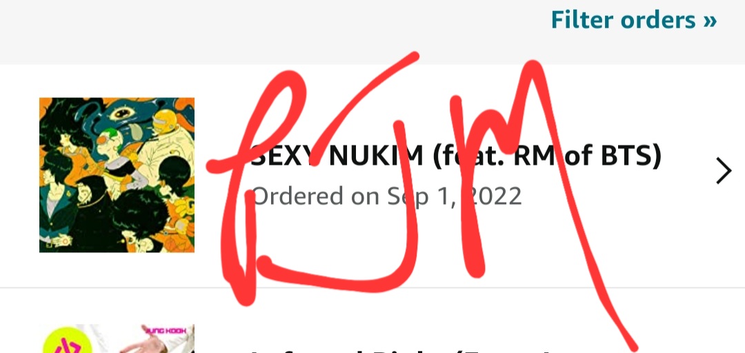 pjmstolemyheart's tweet photo. Don't forget to buy #SexyNukim on Amazon as well!! 

SEXY NUKIM (feat. RM of BTS) https://t.co/owIVJ1cU7x https://t.co/V6QUAPDTCj