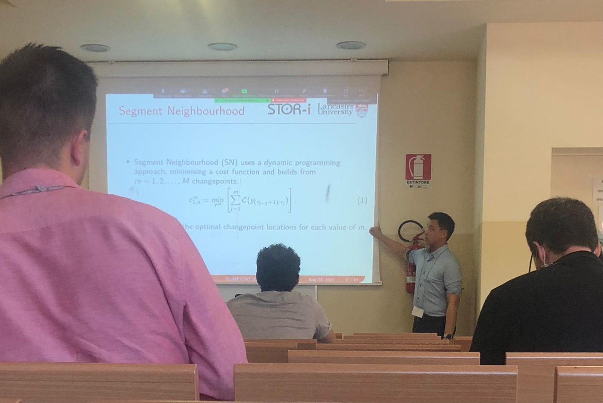 owencyLi's tweet photo. Last week, I had the amazing opportunity to present my work at my first conference abroad in Bologna, Italy, @compstat2022 🇮🇹 thanks to all the organisers, speakers, and participants for the great experience 😁 #compstat2022 https://t.co/IqELAdchrH
