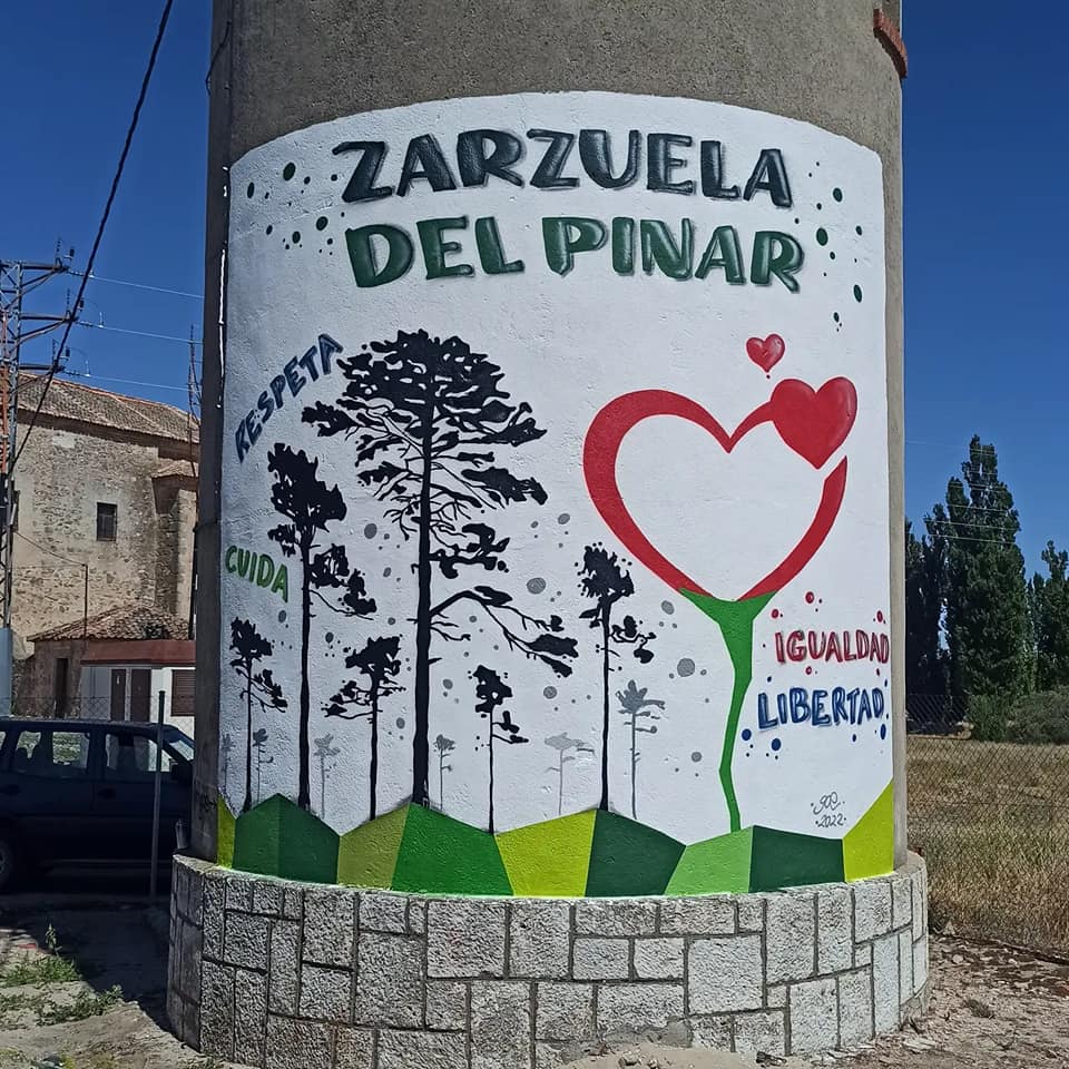 PRHgoe's tweet photo. #zarzueladelpinar #graffiti #depósito #pactodeestado @prhgoe https://t.co/wFEP4K3zLD