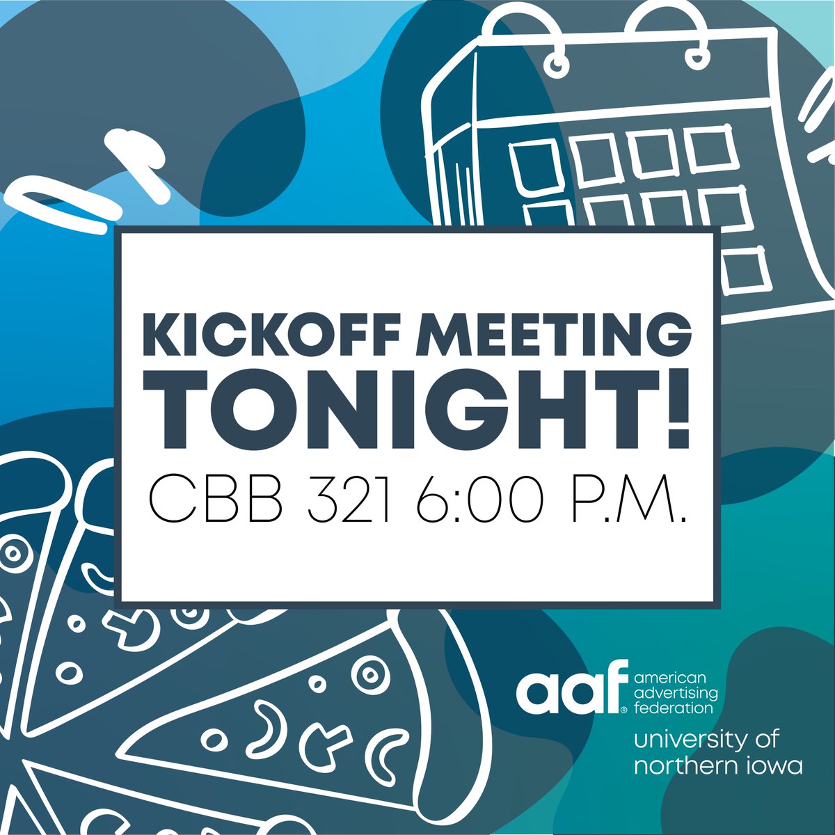 Join us tonight for our first meeting in Curris 321 at 6:00!