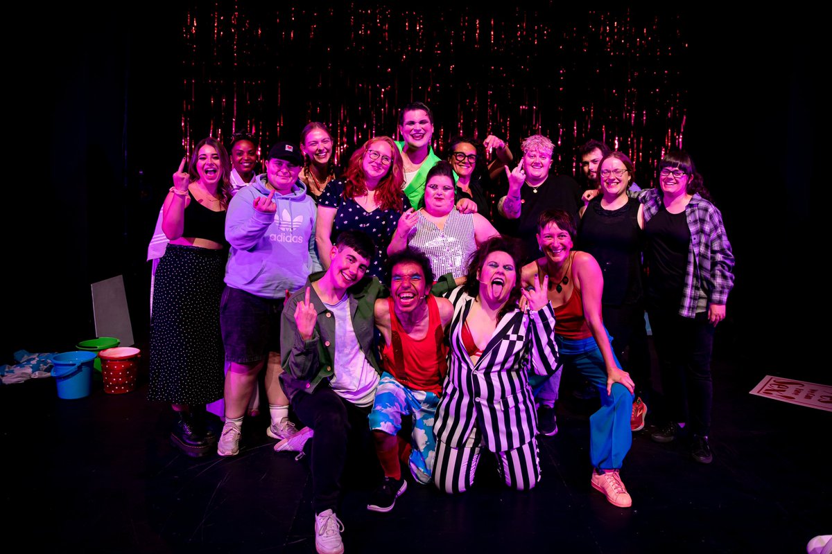 notyrcircusdog's tweet photo. Look at this gorgeous TEAM. Round 2 tonight - are you ready to be NOT F**KIN SORRY? @AAATheatre @TheHaleArts https://t.co/mghQtRJ9Ph