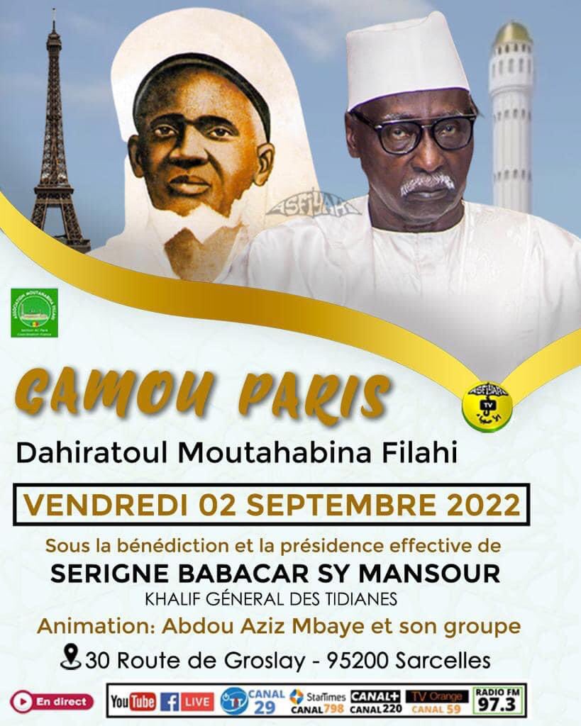 Mamadou Ibn Abdallah On Twitter GAMOU PARIS DITION 2022 VENDREDI 02 mamadou-ibn-abdallah-on-twitter-gamou-paris-dition-2022-vendredi-02