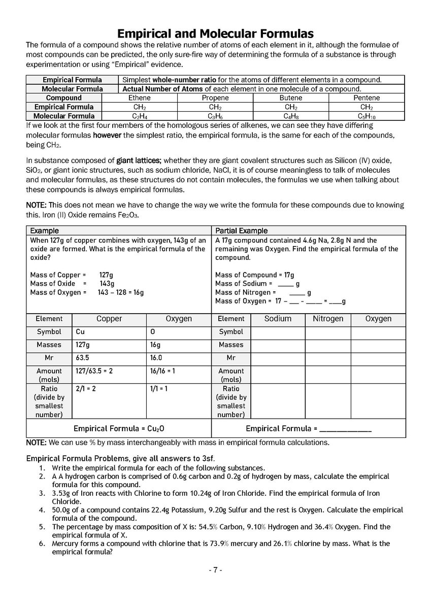 Been reformatting/re-writing some of my earlier A Level Chem SLOP; as some of the earliest Topics written needed some tlc. here: bit.ly/CSS_Folder T1/T5 - Masses as "2022" versions. T2/rest of T5 to come. #CogSciSci #ChatChemistry