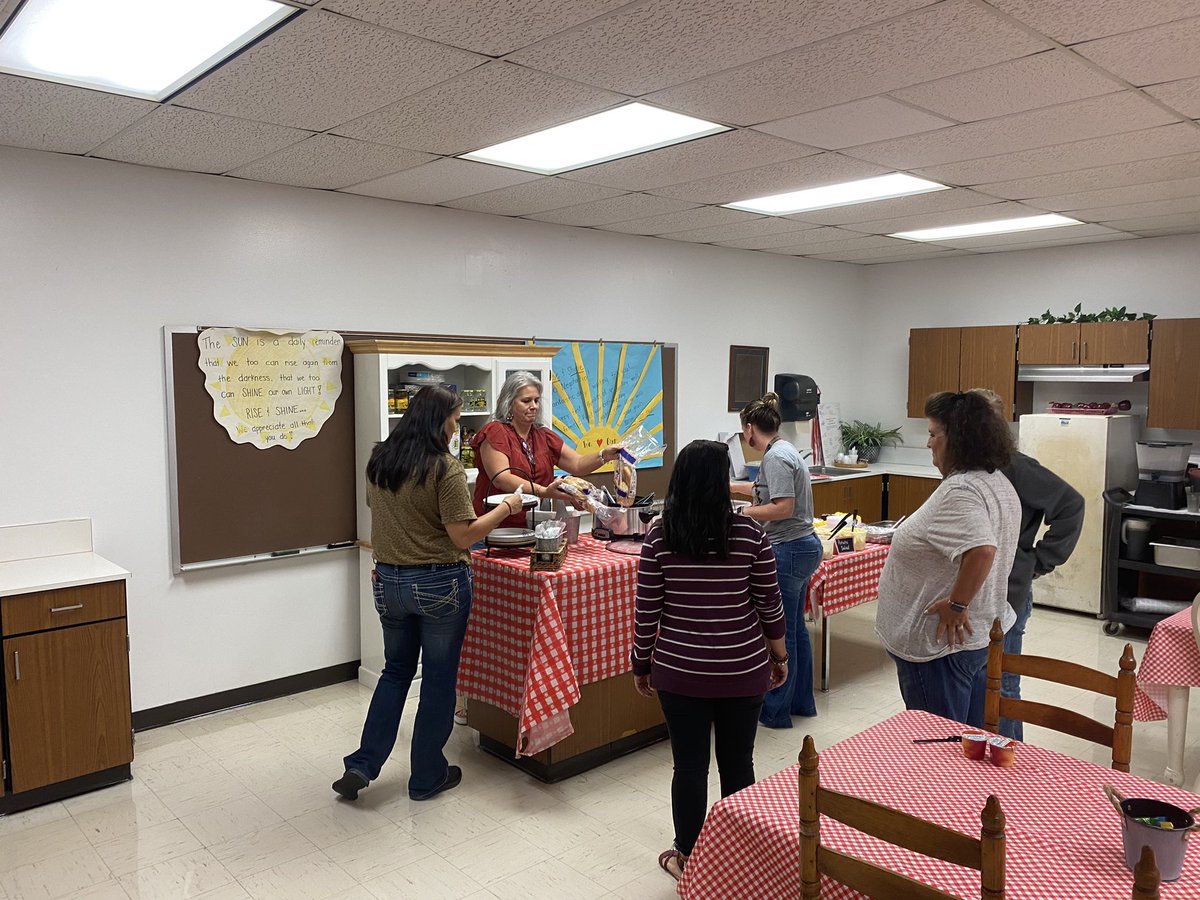 Tarkington Middle School administrative team treated their teachers to a BBQ luncheon today. Their relentless effort, pride and passion for our students is invaluable. Our gratitude is beyond measure; together we will ELEVATE all we do.