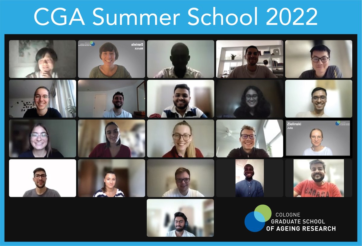 CGA_age's tweet photo. 😁What a great #CGA #SummerSchool with wonderful, international BSc and MSc #students! In the last 4 days, we enjoyed insightful talks on #AgingResearch, an interactive presentation workshop and interesting journal club sessions. Thanks to all participants! https://t.co/v1BHWyME80