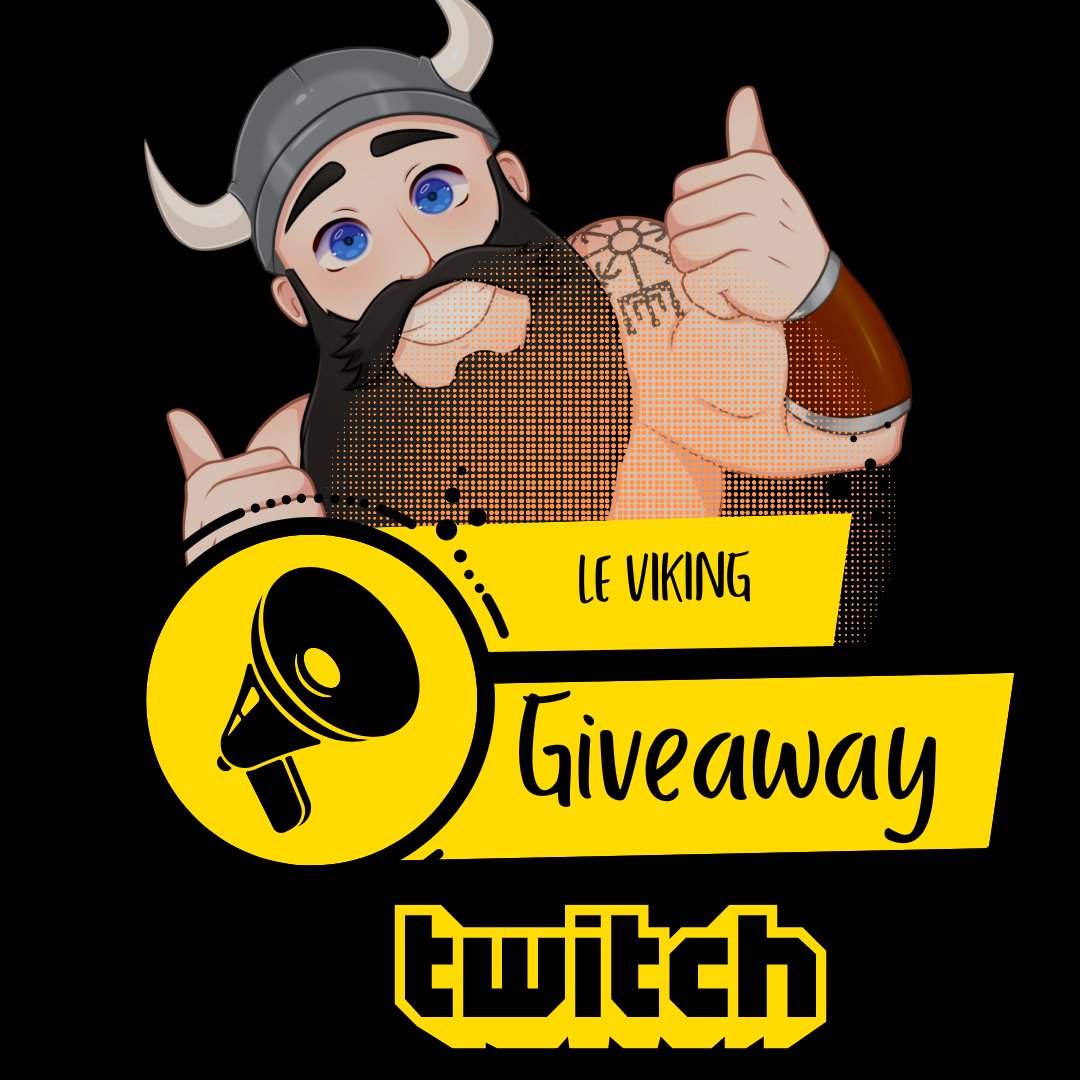 Donald_Drusss's tweet photo. ⚔️ Ce soir je vous annonce le 1er #Giveaway de la chaîne twitch pendant le live de demain soir, le tirage au sort aura lieu en direct !
Deux Gagnants, et à gagner ce sera des Sous-bocks avec un style viking et personnalisés. Réalisé par mes soins 🏅 #Giveaways #twitchfr #twitchtv https://t.co/yQd2Vn0vfG
