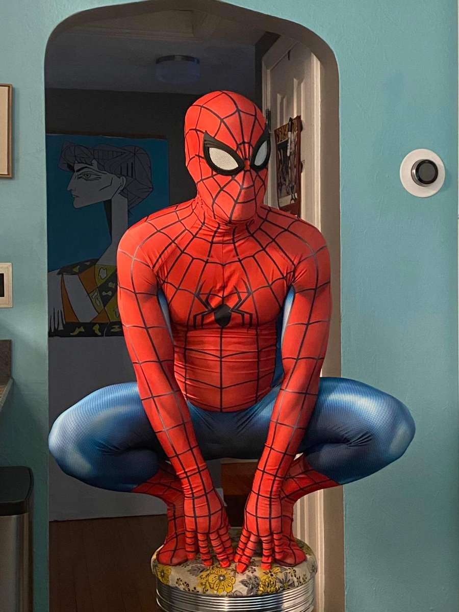 I'm only chronologically 41...
#SpiderMan 
#SpiderManAcrossTheSpiderVerse 
#SpiderManNoWayHome 
#mcu
Thanks <a href="/simcosplay/">SIMCOSPLAY</a>