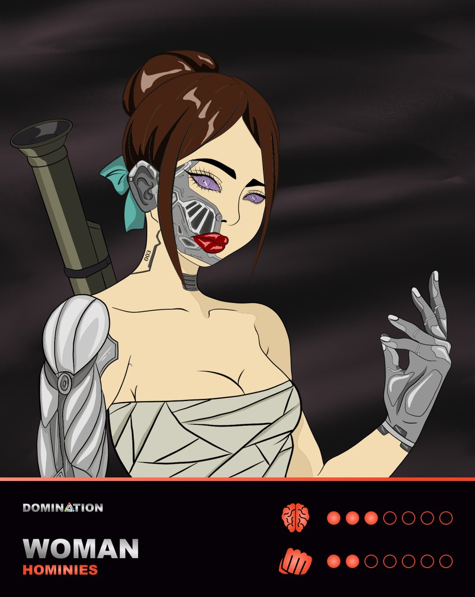 #16 Hominies Sneak Peek!🔥

Warrior Woman! 
  
#DominationArena #VNFT #NFT #VeChain #VeFam $VET #NFTMarketplace