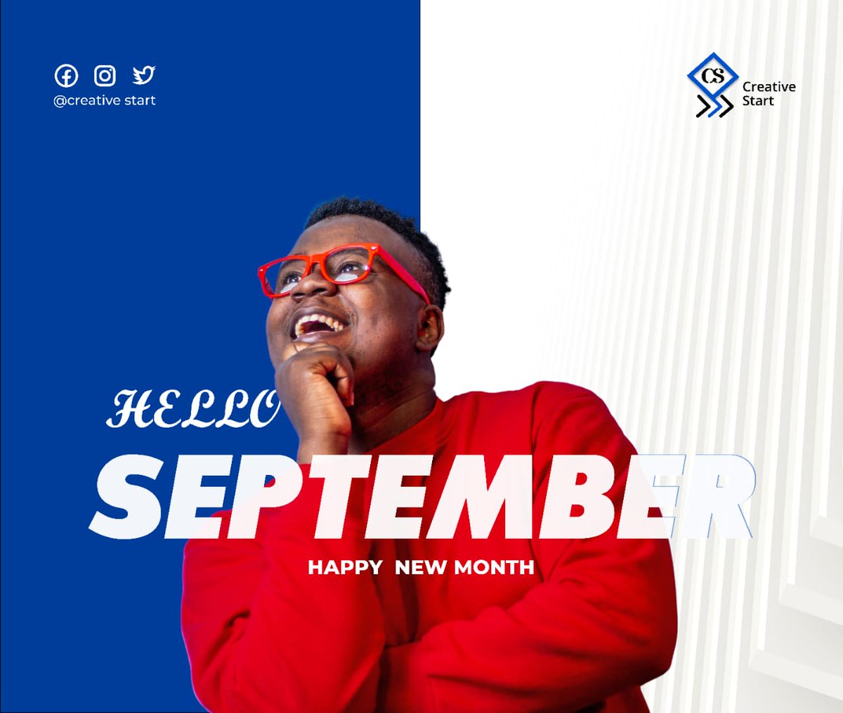 CreativeStart3's tweet image. Happy New Month to us all. Welcome to September. #HappyNewMonth #HelloSeptember #creativestart