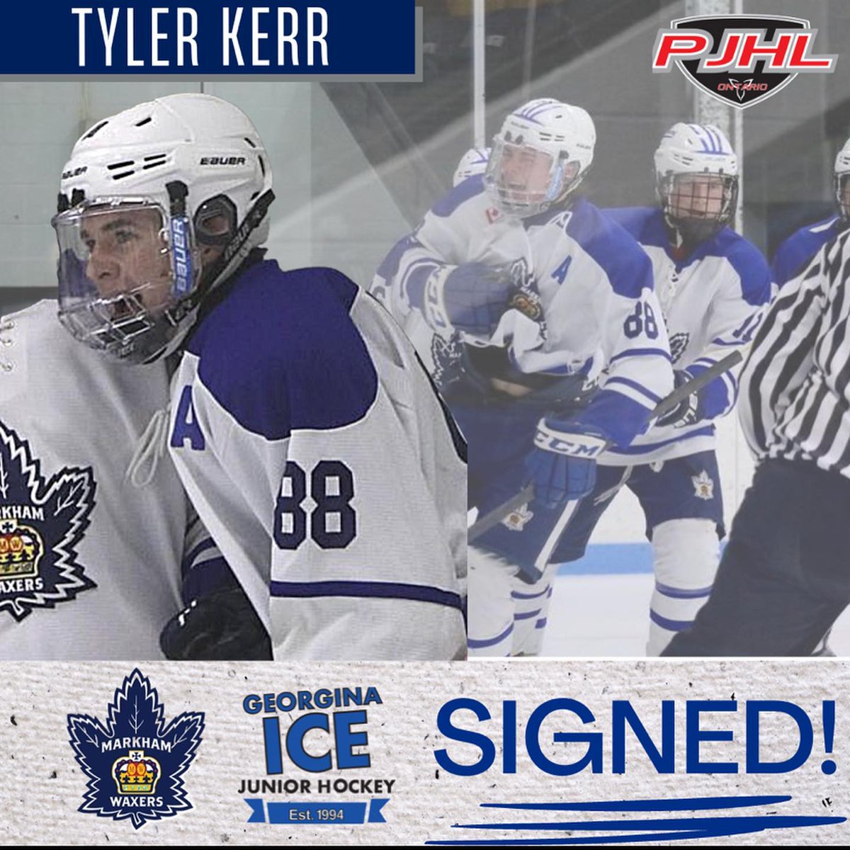 GeorginaIce's tweet image. 🚨🧊SIGNING ALERT 🧊🚨The final pieces of our roster are starting to take shape.  We are very proud of our team's off-season with some highly sought-after players choosing Georgina #Rollice #HockeyNightInGeorgina #Section94 #IceWarning #HometownCorner 1/2