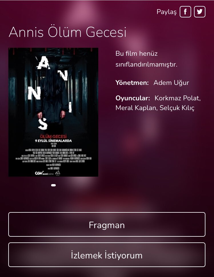 DirectorAdem's tweet photo. ANNİS ÖLÜM GECESİ . 
Yapım : MSA Film 
Murat Albayrakoğlu
Senaryo &amp; Yönetmen : 
Adem Uğur
#düzce #netflix #men #days #instagram #horror #düzceüniversitesi
#horrormovies #horrorfan #korku #korkufilmi #instagood #goodnight #cinetography #filmdirector #director #istanbul  #türkiye https://t.co/gZLUXDJJgL