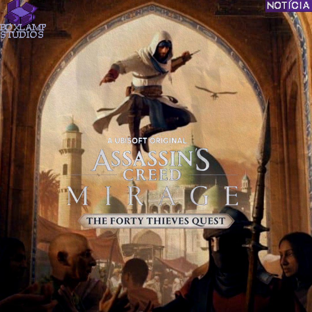 BoxlampStudios's tweet photo. Novo Assassin's Creed é revelado, nessa manhã a editora francesa revelou oficialmente o jogo. Ainda não tem muitas informações oficiais do game, a publisher pretende trazer as novidades no Ubisoft Forward do dia 10 de setembro. O evento ocorrerá às 16h. https://t.co/9y5TwzPWRe