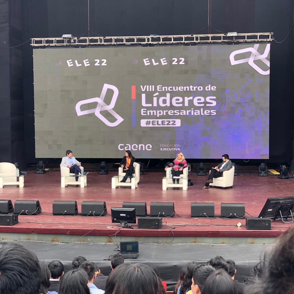 L_MAS1's tweet photo. ¡Nos encontramos en el VIII Encuentro de Líderes Empresariales! 🇵🇪que reúne a 5 mil jóvenes de forma presencial y 30 mil conectados de forma virtual, contará con presentaciones de lujo con más de 40 líderes de las empresas más exitosas del país.
#ELE22
#CAENE https://t.co/EYM7Mu1zo2