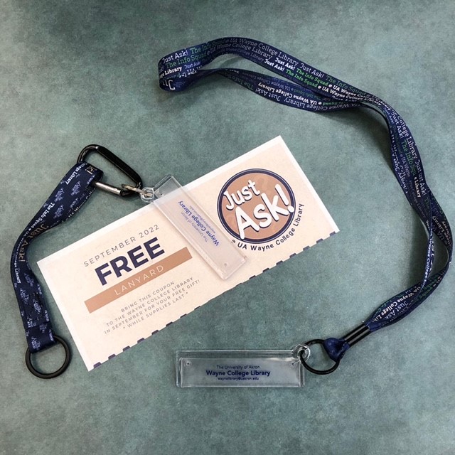 waynelibrary's tweet image. Stop by the library this month to get your free #libraryswag lanyard! Don&apos;t have a September coupon? We&apos;ll give one to you on the spot!