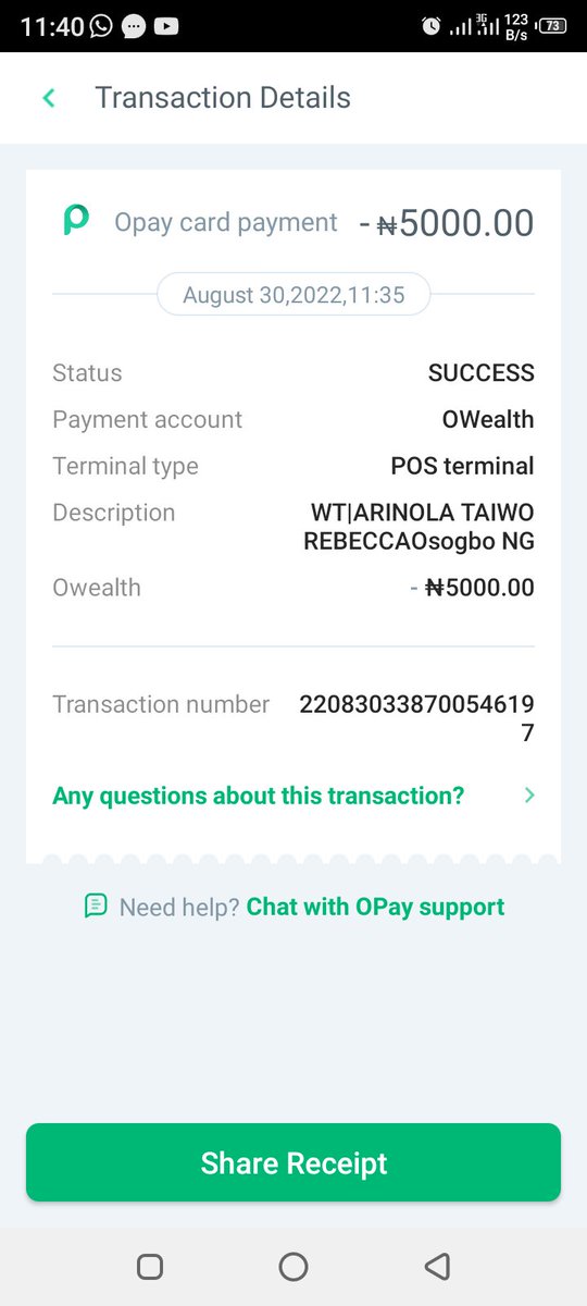 ebenezer_amosun's tweet photo. Still waiting for respond since morning for a declined transaction
Please help me out I need my money https://t.co/JPipNZuNOV