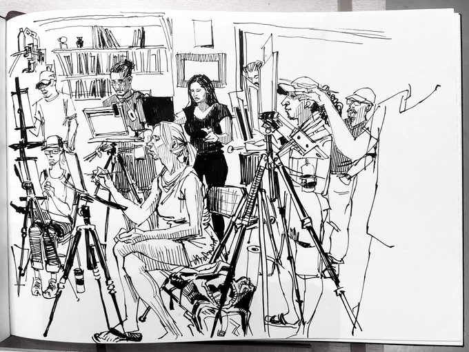 from last night's figure session 
