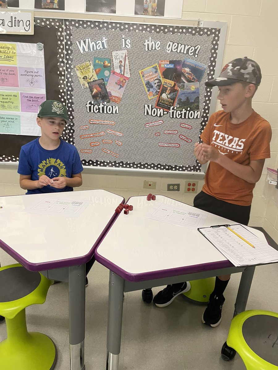 A little game of multiplication showdown! #everettsoars #LFmoments