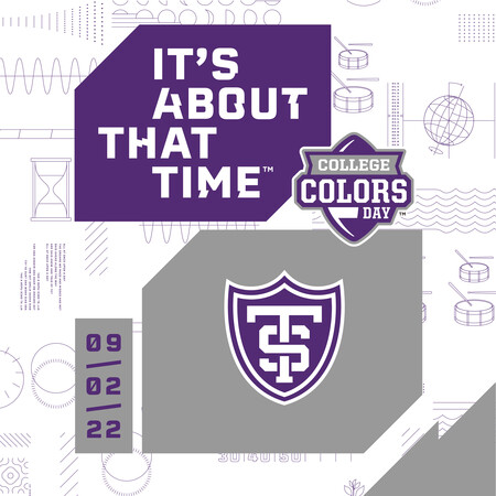 TommieAthletics's tweet photo. It's College Colors Day!

Tommies - make sure to rock your purple and gray on campus and in the community as we ramp up for 2022-23!

@UofStThomasMN @TommieAlumni 

#RollToms https://t.co/83xPxo3EUF