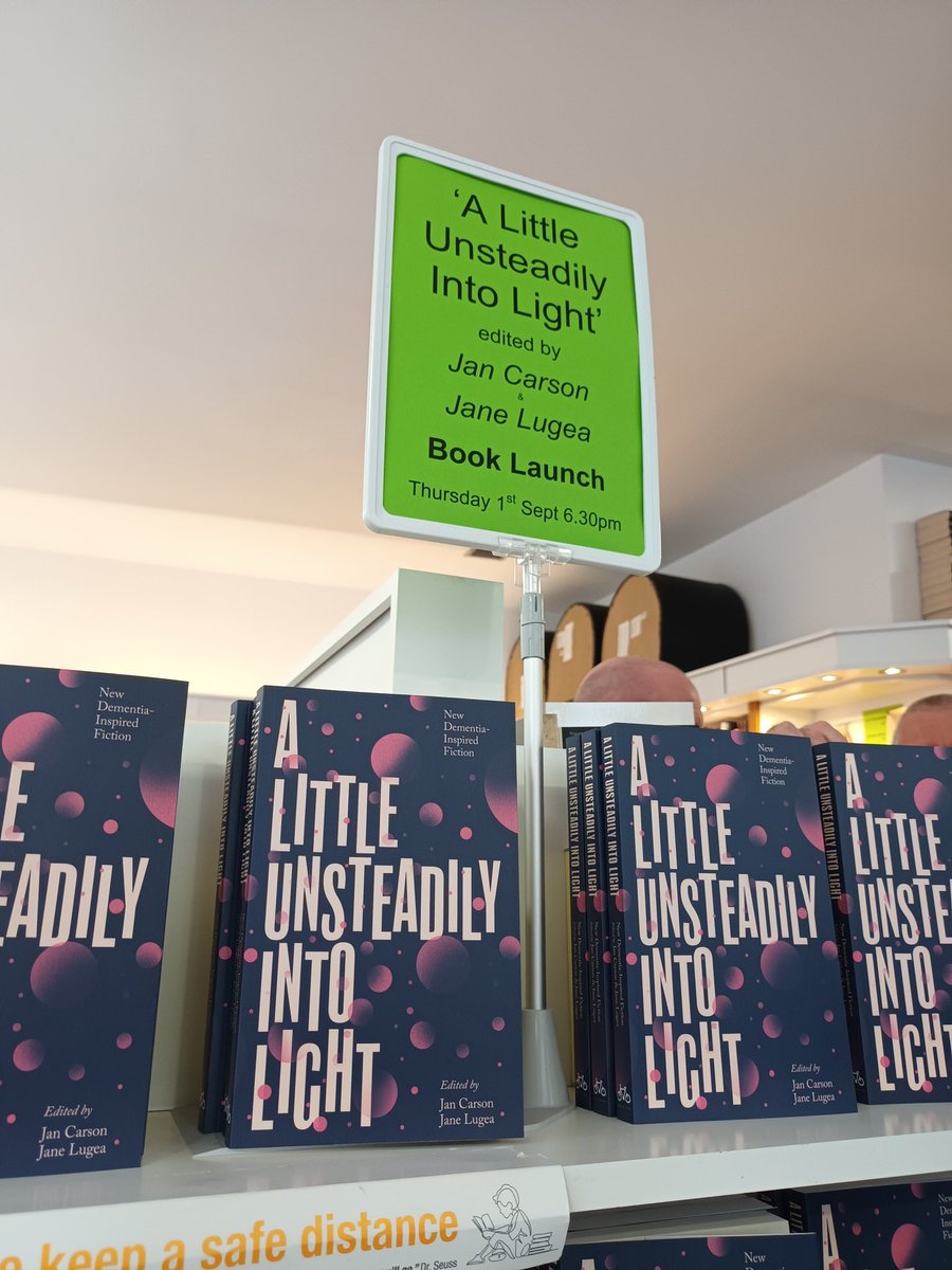 Getting busy @gutterbookshop for a book launch of #ALittleUnsteadilyIntoLight!

#BookLaunch #AuthorsGalore