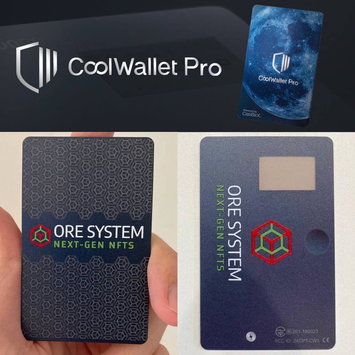 WarriOreds's tweet photo. Don't Forget...!
Buy at least $500 worth of ORE Tokens using PayPal in the shop at https://t.co/B06HDkIa6g and get FREE ORE-branded Cool Wallet Pro a value of $150 while supplies last. Just pay shipping and handling at checkou
#NFT #staking #blockchain #OreToken #OreSystem #Bnb https://t.co/9vl6sjxkFo