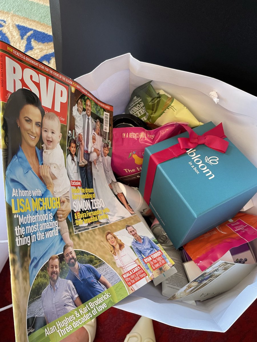 Goodie bag goodness at the <a href="/RSVPMagazine/">RSVP Magazine</a> #RSVPRoadshow 😍 <a href="/BloomInABox/">Bloomingtoninabox</a> <a href="/FuzionComms/">Fuzion</a> <a href="/DeeDubFuzion/">Deirdre Waldron</a>