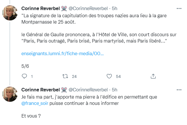Licdenf's tweet photo. Quand la #CCPAP va t-elle se pencher sur le cas France Soir, un des plus grand diffuseur de désinformation en France ?? 😡 https://t.co/8Dftu1fG6w