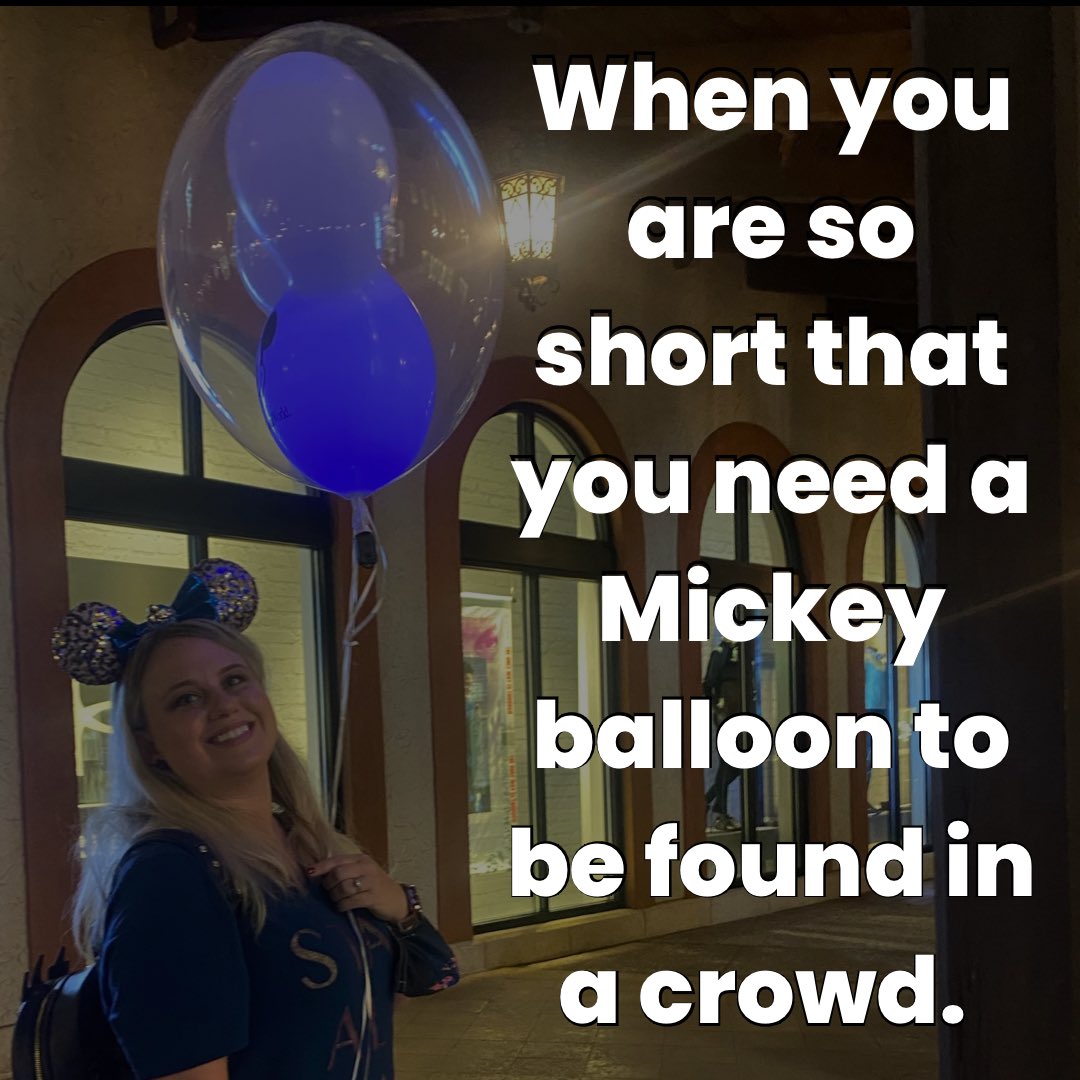 tiffanynbrown7's tweet photo. Who else has this problem? Good thing I love a Mickey balloon!
#disney #disneysprings #mickeyballoon https://t.co/JdngBW3vsM