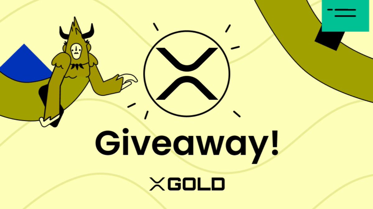 🆕 Giveaway 🎁

50 $XRP for one lucky winner 💰

Prizes: 
🎁 50 $XRP 

Rules: 
1⃣ Follow @xGold_Project 
2⃣ Like, RT 
3⃣ Like, RT and tag 3 of your friends in the pinned post

#xrp #XRPCommunity #cryptocurrency #XRPArmy #xrpthestandard #XRPHolders #xrptothemoon #XRPUSDT #Giveaway