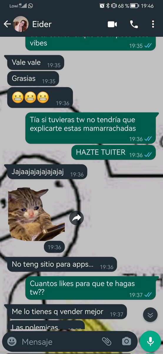YoErgoLander's tweet photo. Twittee haz tu magia para arrastrar otra alma a este estercolero. https://t.co/ToqtoKQvwN