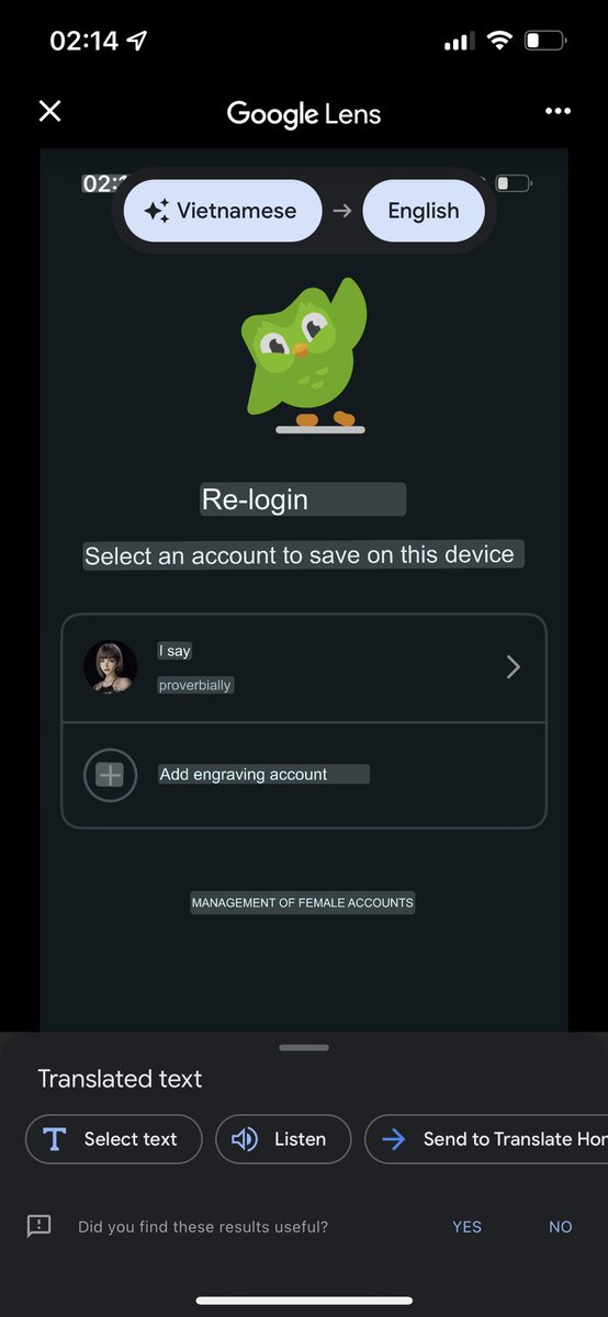 silasnagringa's tweet photo. @duolingo  open app after few months of not using it and it’s in Vietnamese? I’m in the USA.
 help? No direct support contact on your website. 
Tried logging in on your website and all my progress is gone and says I just signed Sep 2022. Been on DL w/ same email since 2013. https://t.co/gybBQukJqJ