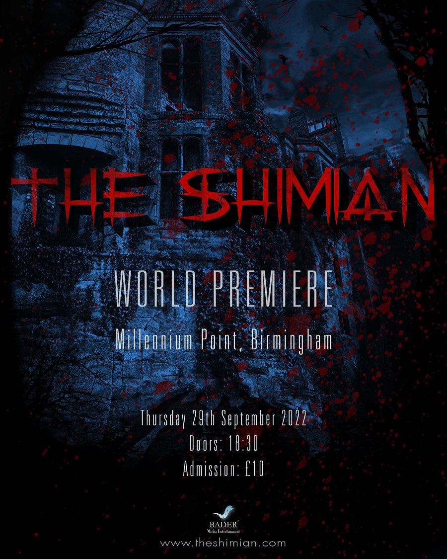 TMOA_themovie's tweet photo. 👹 Announcement 👹 

Tickets sales for The Shimian premiere have been going very well. So due to the current economic climate we've decided to freeze the ticket prices at the early bird price of £10 and NOT put them up to the general admission price £15 as originally planned. https://t.co/sw4fPcA3um