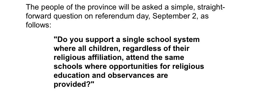 Published July 31st, 1997 The people of NFLD would take this historic vote on the following September 2 releases.gov.nl.ca/releases/1997/…