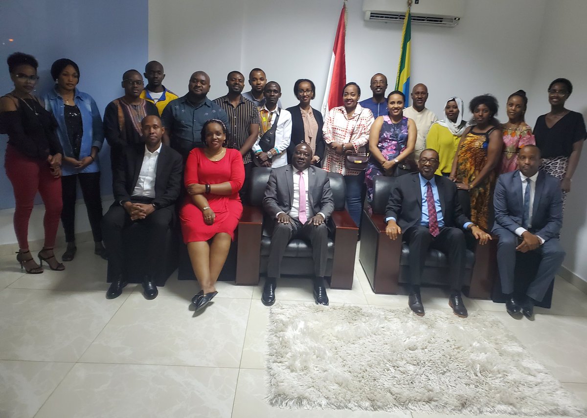 gatjmv's tweet photo. What a great pleasure meeting members of Community of @RwandainEgypt .Very patriotic,enthusiastic. Committed remain united&amp;engaged to pay back to their Mother Country.We had very insightful&amp;fruitful discussions;shared information about progress and opportunities. @RwandainEgypt https://t.co/T2ZoDnxraB