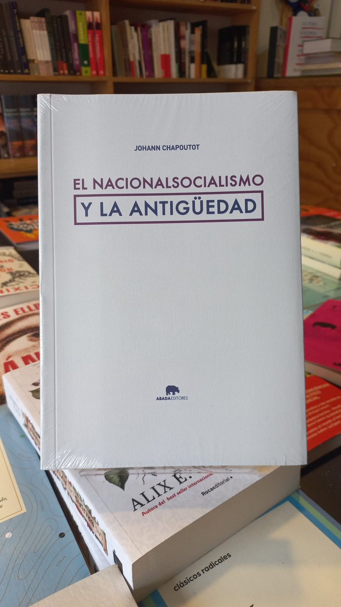 queleoduble's tweet photo. En "El Nacionalsocialimo y La Anigüedad", el historiador Johann Chapoutot, analiza las razones del Tercer Reich para apropiarse del ideario cultural de las antiguas civilizaciones del mediterráneo y usarlo como sustento ideológico del régimen https://t.co/uBqyfLaUiP