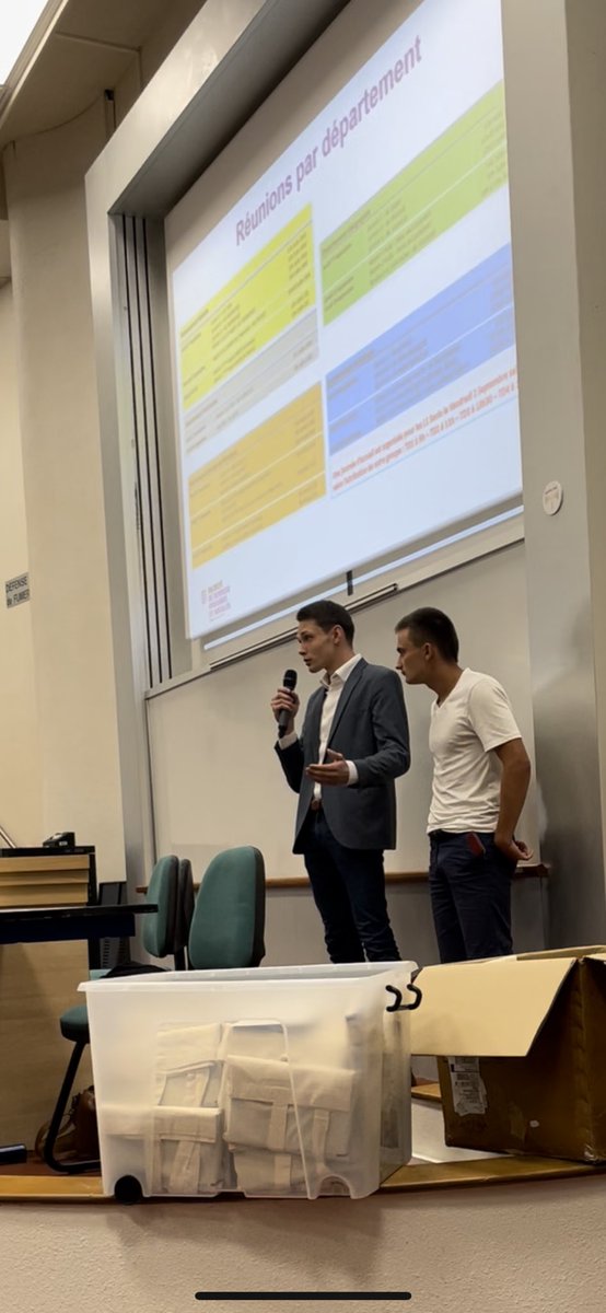 L’association des géographes de <a href="/saint_etienne_/">Ville Saint-Étienne</a> vous a accueilli ce matin pour vous souhaitez une excellente #Rentree2022 à <a href="/Univ_St_Etienne/">Université Jean Monnet Saint-Étienne</a>  !