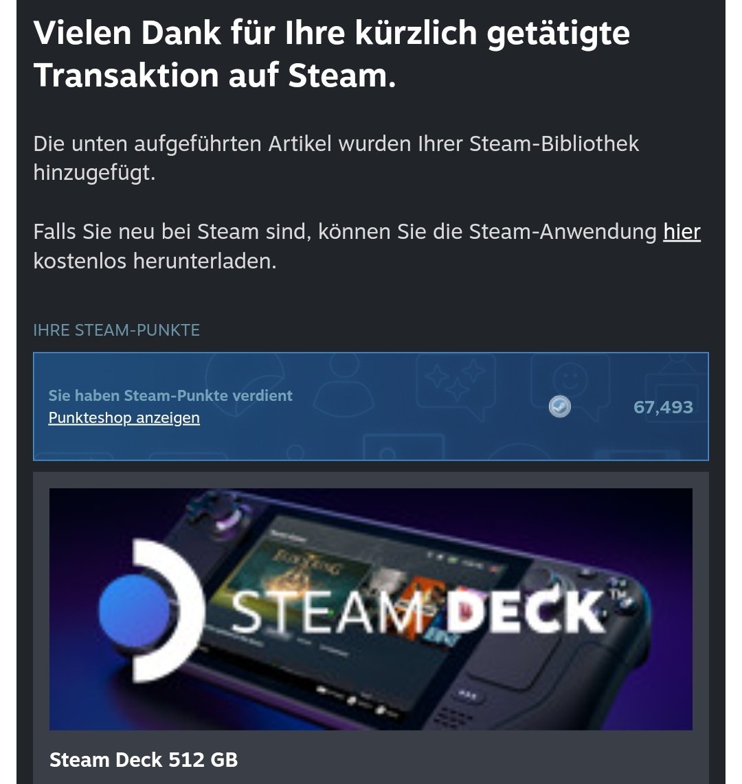 Here we go 😎 #steamdeck