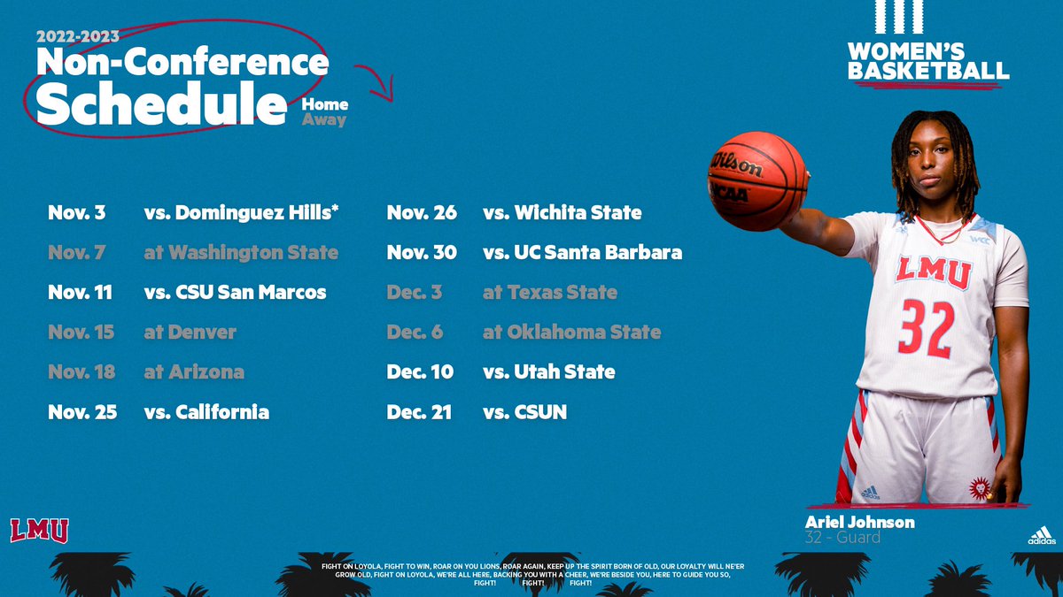 The schedule is now complete 🔥 Here is the non conference schedule for the 2022-23 season! 🗞: bitly.ws/tQes