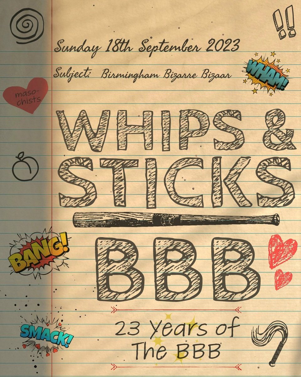 We're back! Come and see us, along with many many other traders, performances and workshops <a href="/BBBAltFetBazaar/">BBB & BBB AfterParty Alt Fet Events</a> Back to School Birthday Bonanza 🍑🎂🎒