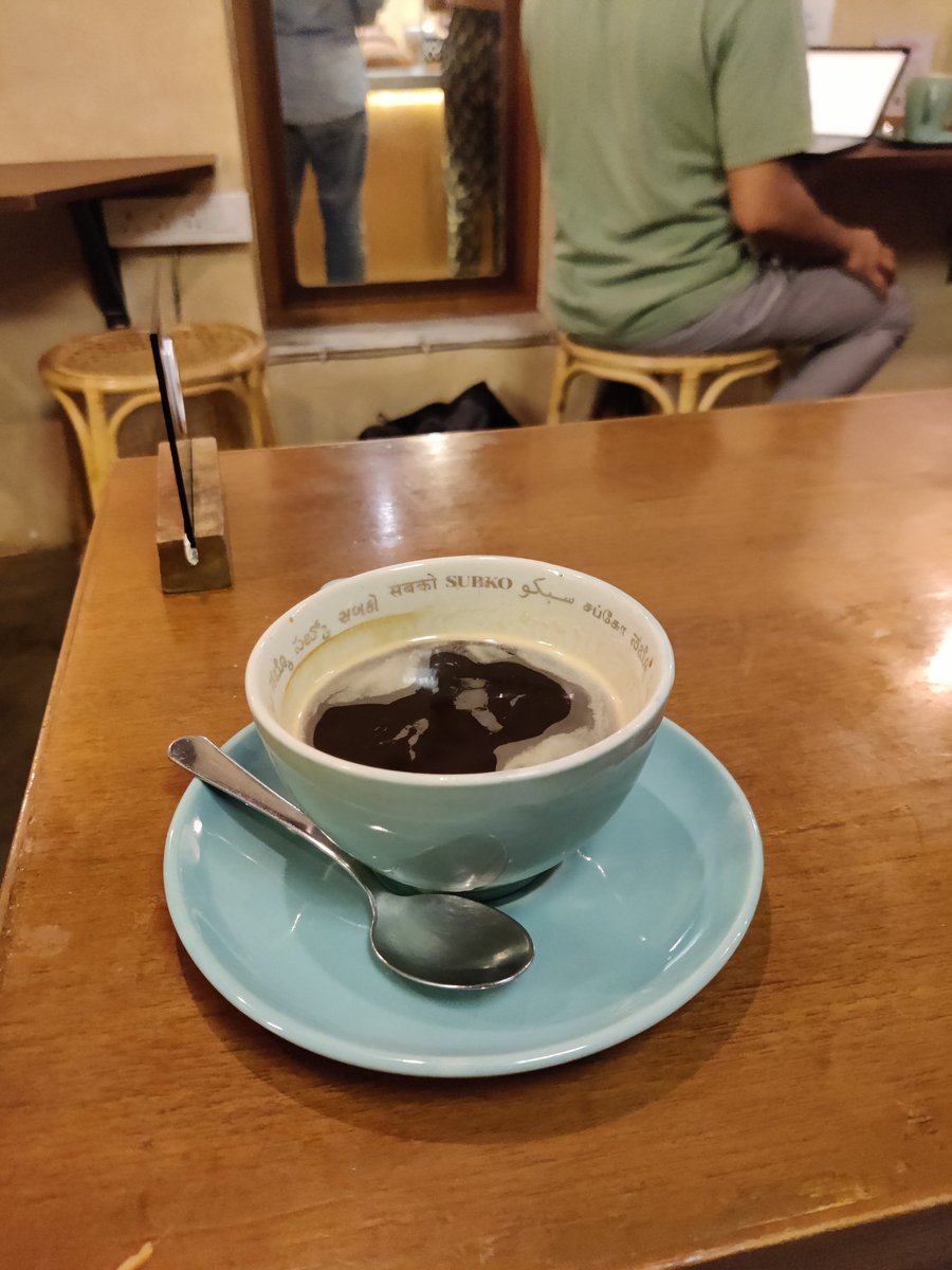 kartik19shetty's tweet photo. Favourite place in Mumbai right now without a doubt #subkocoffee https://t.co/epiZS9Poob