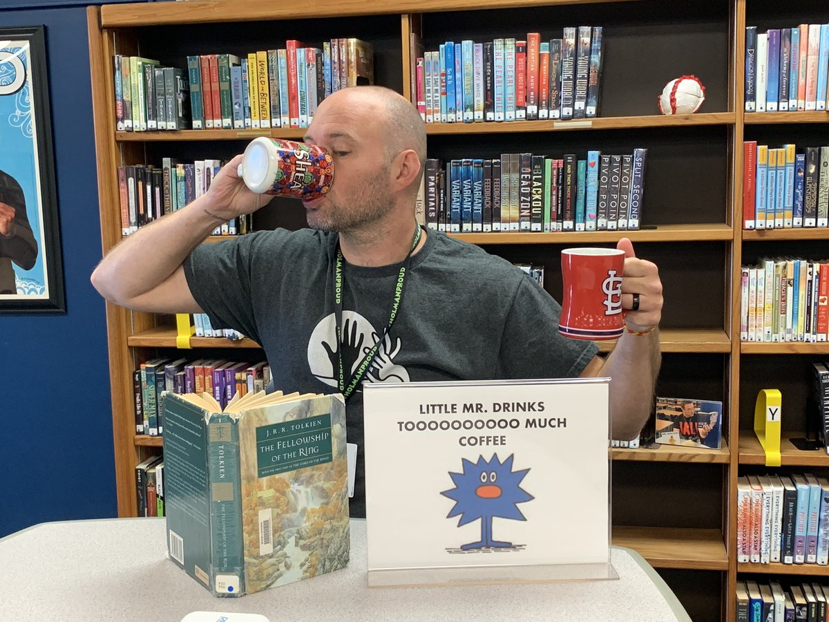 Little Mr - Library Personality Edition

Pounding coffee all day long!