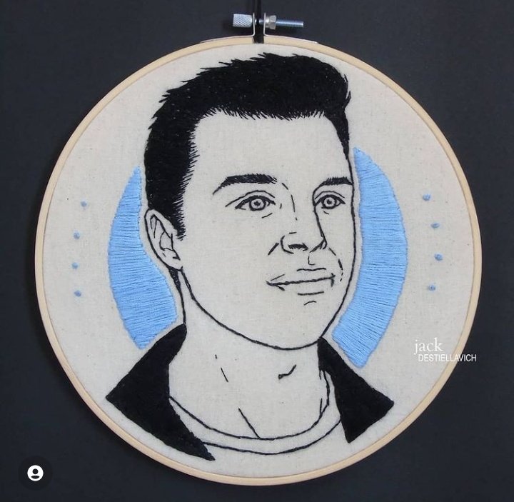 loustatsrevenge's tweet photo. hey, i'm thinking of finally selling my mickey, cameron and gallavich hand embroidery art.

if any of my friends is interested, hmu before i post them on etsy or something.

price variates between $ 30-50 usd but shipping will be free! #shameless https://t.co/DEJbT6qWeT