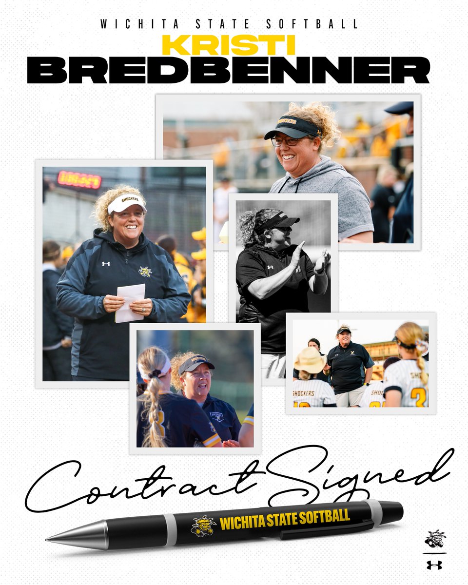GoShockersSB's tweet photo. Wichita is ๐๐ผ๐บ๐ฒ.
@CoachBredbenner has signed a new contract that will keep her in the Black & Yellow until 2027.
โ๏ธ ยป https://t.co/earYxUJiBQ https://t.co/mXjWFGMAnN