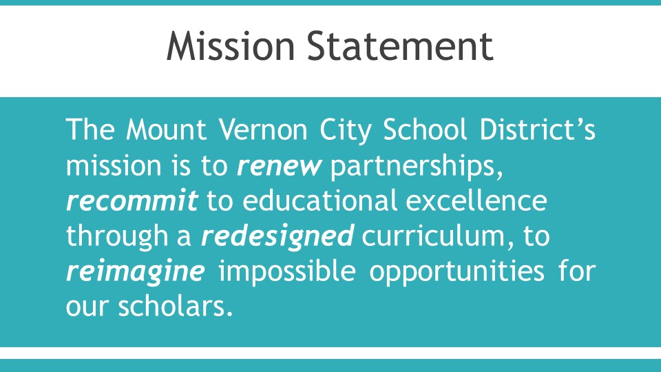 drbcatmvcsd's tweet photo. Convocation 2022 was a huge success. Today, I shared my vision and asked the entire district and the Mount Vernon Community to Renew, Recommit, Redesign, and Reimagine Impossible Opportunities for our Scholars. Have an incredible school year. #MVCSD https://t.co/tw2gZKdMS9
