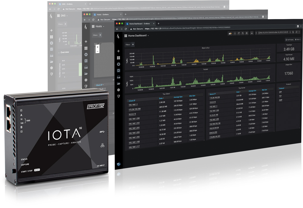 TelnetNetworks's tweet image. #Profitap #IOTA continues to improve with version 2.3.3. with new dashboards like Microburst, VOIP, and TLS.  telnetnetworks.ca/telnet-network…