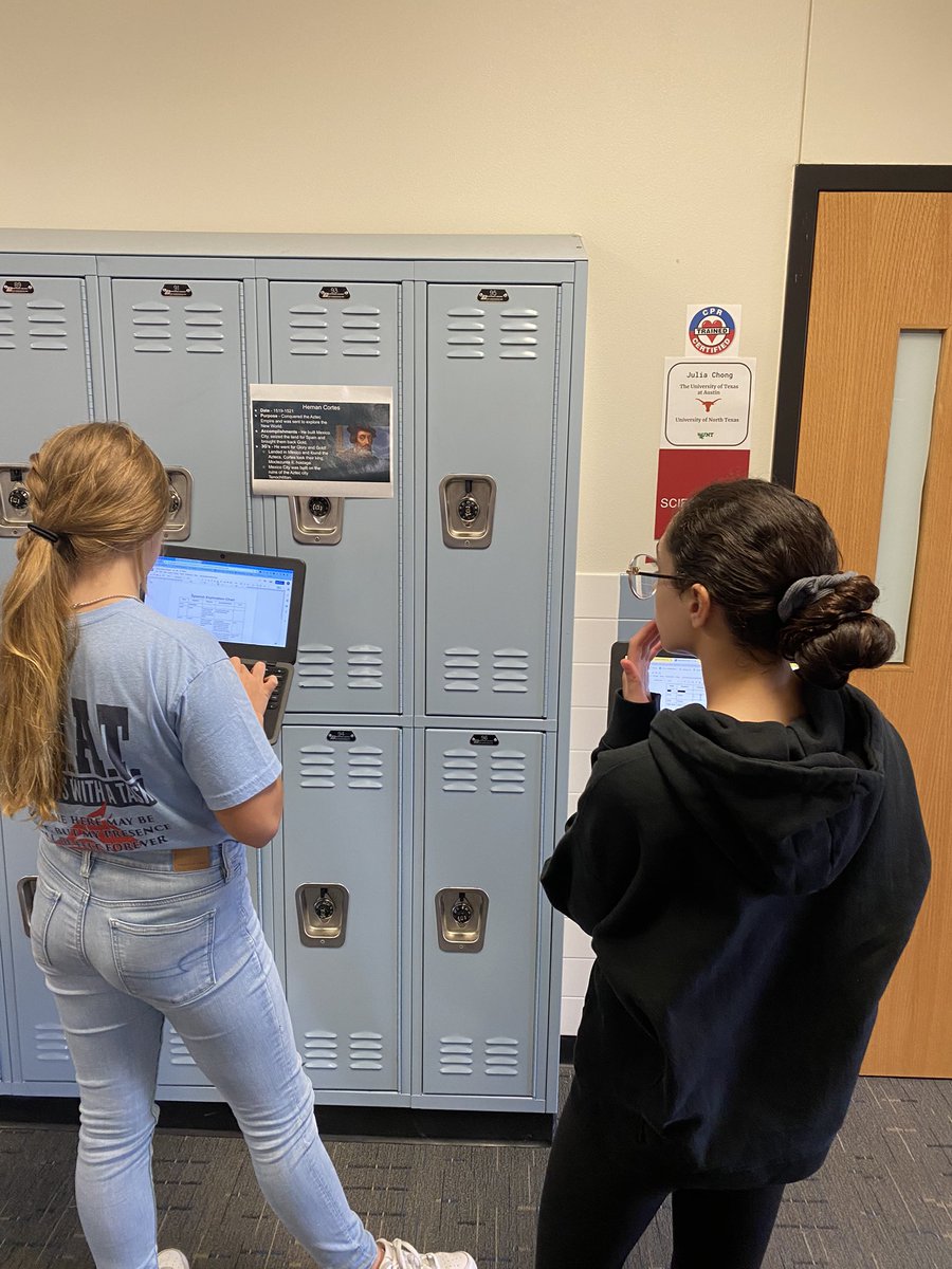 Drain68's tweet photo. My 7th graders completing a gallery walk learning about European explorers in Texas #FISDmadetoshine #TrentTimberwolves https://t.co/h2SXiWQouv